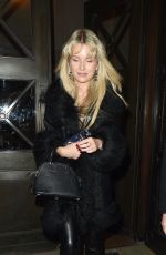 LOTTIE MOSS Leaves a Cabaret Club in London 12/20/2023