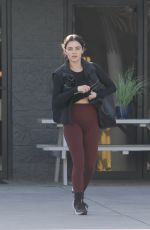 LUCY HALE Leaves a Gym in Los Angeles 12/28/2023