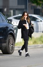 LUCY HALE Out and About in Los Angeles 12/29/2023