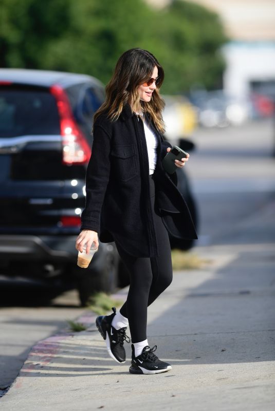 LUCY HALE Out and About in Los Angeles 12/29/2023