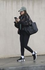 LUCY HALE Out and About in West Hollywood 12/21/2023