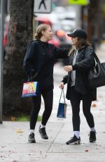 LUCY HALE Out for Christmas Shopping with a Friend in Los Angeles 12/20/2023