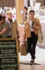 LUCY HALE Out for Grocery Shopping at Erewhon in Studio City 12/11/2023