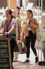 LUCY HALE Out for Grocery Shopping at Erewhon in Studio City 12/11/2023