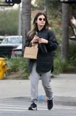 LUCY HALE Out for Last Minute Christmas Shopping in West Hollywood 12/23/2023