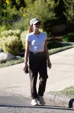 LUCY HALE Out Hiking in Studio City 12/15/2023