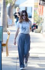 LUCY HALE Out Shopping with a Friend in Los Angeles 12/16/2023