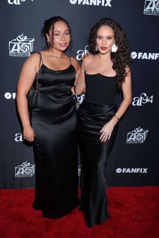 MADISON PETTIS at Fanfix x Atlantic Records Holiday Party in Los Angeles 12/12/2023