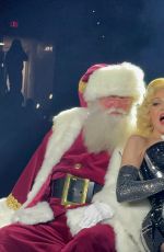 MADONNA Performs at a Concert in New York 12/20/2023