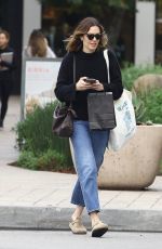 MANDY MOORE Out for Christmas Shopping in Studio City 12/22/2023