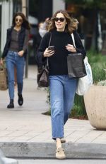 MANDY MOORE Out for Christmas Shopping in Studio City 12/22/2023