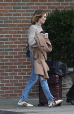 MANDY OORE Out in New York 12/18/2023