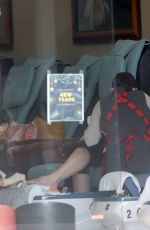 MARIA SHRIVER at a Nail Salon in Los Angeles 12/27/2023