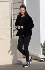 MARIA SHRIVER at a Nail Salon in Los Angeles 12/27/2023