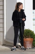 MARIA SHRIVER at a Nail Salon in Los Angeles 12/27/2023