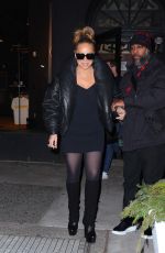 MARIAH CAREY Leaves a Recording Studio Session in New York 12/08/2023