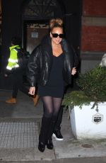 MARIAH CAREY Leaves a Recording Studio Session in New York 12/08/2023