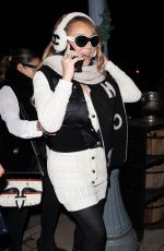 MARIAH CAREY Leaves French Alpine Bistro in Aspen 12/21/2023
