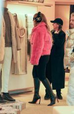MARIAH CAREY Out Shopping at Prada in Aspen 12/29/2023
