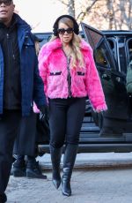 MARIAH CAREY Out Shopping at Prada in Aspen 12/29/2023
