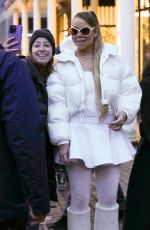 MARIAH CAREY Out Shopping in Aspen 12/19/2023