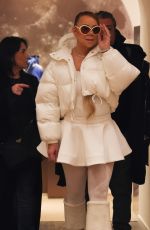 MARIAH CAREY Out Shopping in Aspen 12/19/2023