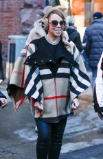 MARIAH CAREY Out Shopping with Friends at Prada in Aspen 12/23/2023