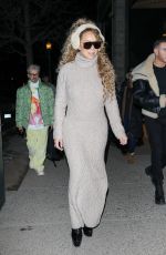 MARIAH CAREY Shopping at Gucci in Aspen 12/30/2023