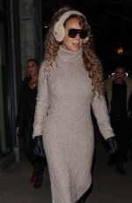 MARIAH CAREY Shopping at Gucci in Aspen 12/30/2023