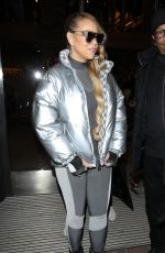 MARIAH CAREY Shopping at Prada in Aspen 12/20/2023