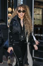 MARIAH CAREY Shopping at Valentino in Aspen 12/27/2023