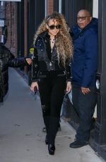 MARIAH CAREY Shopping at Valentino in Aspen 12/27/2023