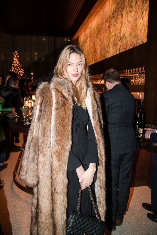 MARTHA HUNT at Four Twenty Five by Jean-Georges Opening Party in New York 12/12/2023
