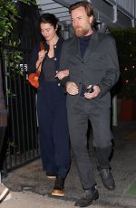 MARY ELIZABETH WINSTEAD Leaves Giorgio Baldi in Santa Monica 12/16/2023
