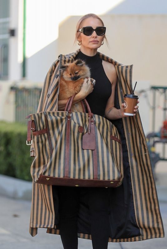 MARY FITZGERALD Arrives at Selling Sunset Office in West Hollywod 12/06/2023