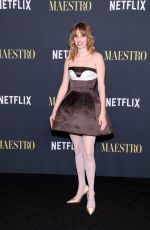 MAYA HAWKE at Maestro Photocall at Academy Museum of Motion Pictures in Los Angeles 12/12/2023