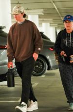MAYIM BIALIK at a Parking Lot in Burbank 12/18/2023