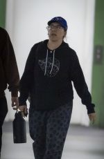 MAYIM BIALIK at a Parking Lot in Burbank 12/18/2023