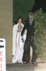 MEGAN FOX and Machine Gun Kelly Out for Dinner at Nobu in Malibu 12/24/2023