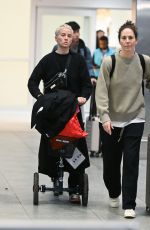 MEGAN RAPINOE and SUE BIRD Arrives at JFK Airport in New York 12/13/2023