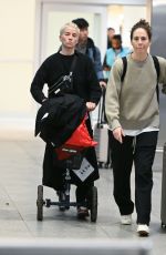 MEGAN RAPINOE and SUE BIRD Arrives at JFK Airport in New York 12/13/2023