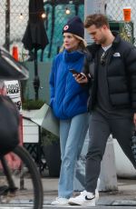 MEGHANN FAHY And Leo Woodall Out in New York 12/09/2023