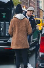 MEGHANN FAHY Leaves Her Hotel in New York 12/02/2023