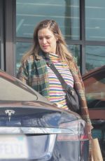 MIA SWIER Bringing in the Trash Cans in Los Angeles 12/22/2023