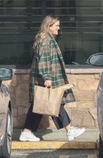 MIA SWIER Bringing in the Trash Cans in Los Angeles 12/22/2023
