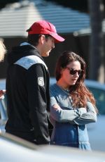 MILA KUNIS and Ashton Kutcher  at a Family Breakfast in Bel Air 12/28/2023
