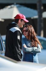 MILA KUNIS and Ashton Kutcher  at a Family Breakfast in Bel Air 12/28/2023
