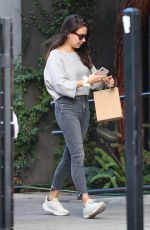 MILA KUNIS Leaves a Hair Salon in Los Angeles 12/29/2023