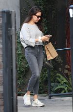MILA KUNIS Leaves a Hair Salon in Los Angeles 12/29/2023