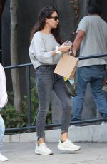 MILA KUNIS Leaves a Hair Salon in Los Angeles 12/29/2023